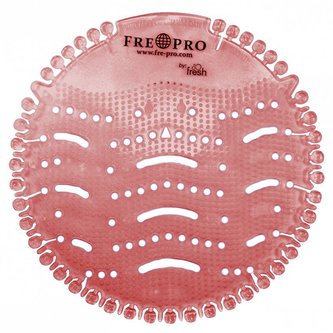 FRE PRO Wave 1 Kiwi Grapefruit vonné sítko do pisoáru červené