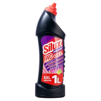 Silux WC GEL POWER Dvojitá síla rozpouští a odstraňuje špínu 1l