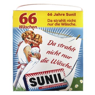 Sunil Aktiv prášek 3,96kg silný prací prostředek 66 PD