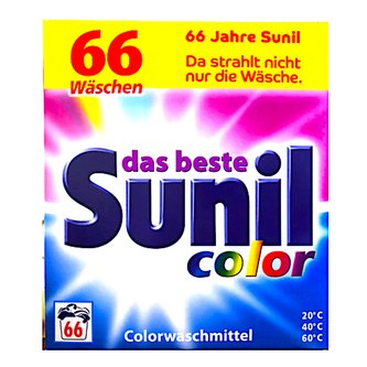 Sunil Aktiv prací prášek na barevné prádlo 3,96kg