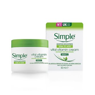 SIMPLE noční krém s vitaminem C 50ml