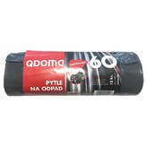 Zatahovací pytle na odpad černé 60 litrů LDPE 15ks