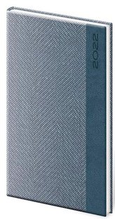 Diář 2022 Procida - modrý, týdenní kapesní