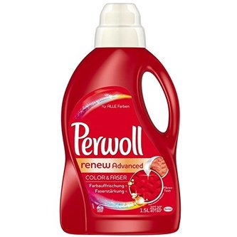Perwoll Color & Faser speciální prací gel na obnovu barev 1,5l