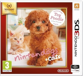 3DS Nintendogs+Cats-Toy Poodle&new Friends Select