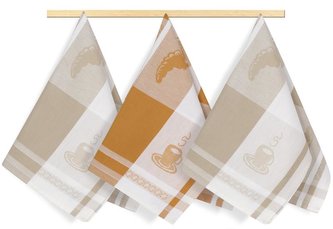 Kuchyňské utěrky - šálky - 50x70 cm