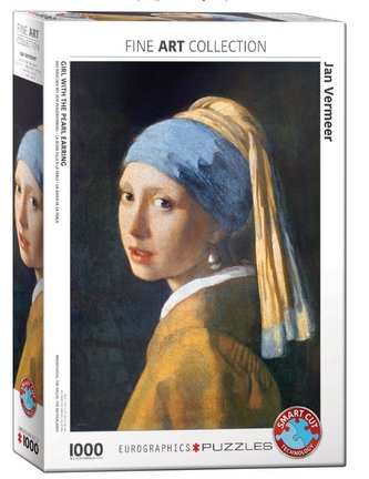 Puzzle 1000 Dziewczyna z perłą, Jan Vermeer