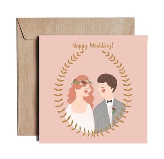 Karnet kw Happy Wedding ESZ02