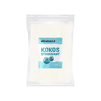 Allnature Kokos strouhaný 1000 g