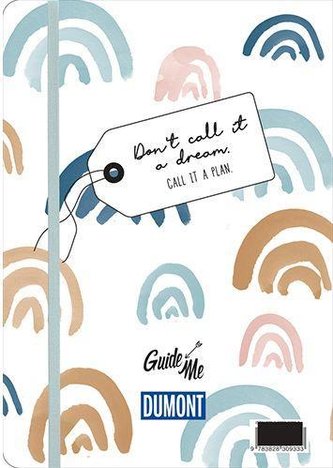 GuideMe TravelDiary \"Rainbows\": Dein individuelles Reisetagebuch mit freien Seite, Zeigewörterbuch, kleinen Extras & Stickerboge