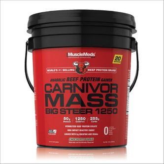Carnivor Mass Big Steer - MuscleMeds - čokoláda - 6800 g