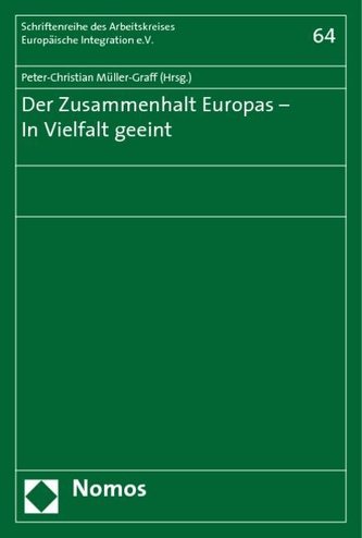 Der Zusammenhalt Europas - In Vielfalt geeint