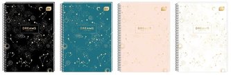 Kołozeszyt A5/80K kratka PERF. MET DREAM (5szt)