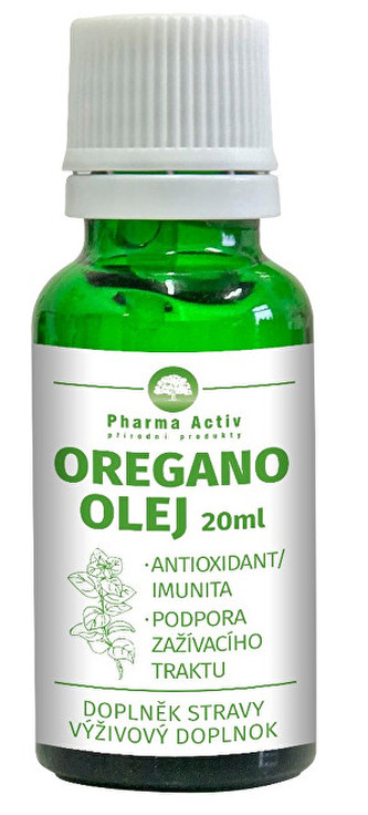 Pharma Activ Oregano olej s kapátkem 20 ml /Pharma Grade