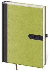 Diář 2022 Bora - zeleno/černý, denní, A5