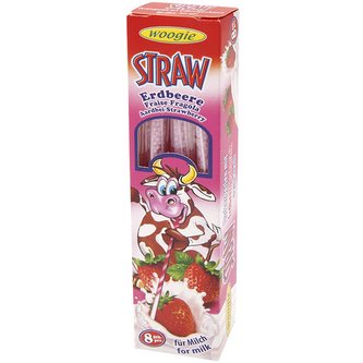 Jahodová brčka 8x4g