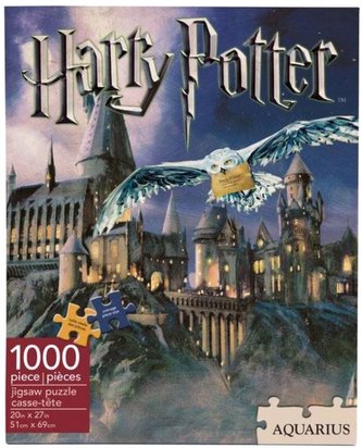 Puzzle Harry Potter: Bradavice 1000 kusů (51 x 69 cm)