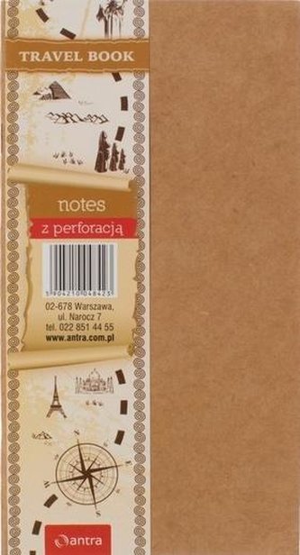 Wkład kalendarzowy -Podróżnik notes z perforacją Wkład kalendarzowy -Podróżnik notes z perforacją