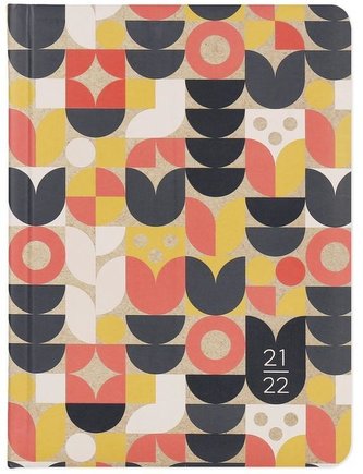 Kalendarz książkowy 18M 2021/2022 Kwiaty ALBI