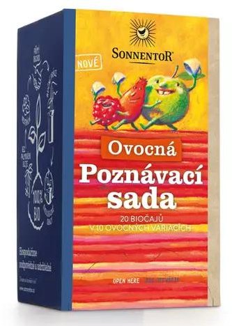 Sonnentor Ovocná poznávací sada porcovaných bio čajů