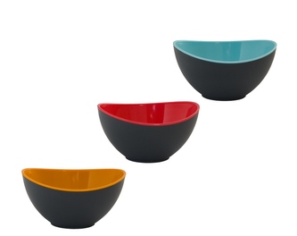Miska plastová BOWL mini 13cm ovál