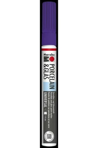 Marabu Popisovač na sklo/porcelán 1-2 mm - fialový