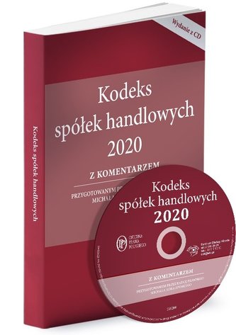 Kodeks spółek handlowych 2020 z komentarzem + CD