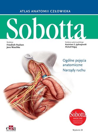 Atlas anatomii człowieka Sobotta. Angielskie mianownictwo. Tom 1.