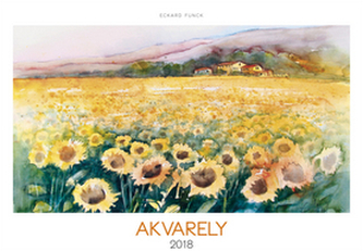 Akvarely 2018 - nástěnný kalendář