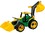 Traktor se lžící a bagrem Traktor se lžící a bagrem