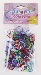 Gumičky na tvoření náramků 300 ks