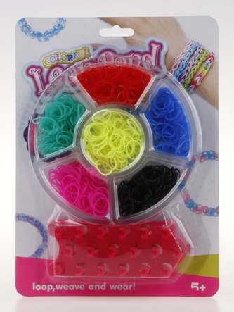 Gumičky na tvoření náramků 600 ks