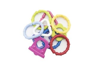 Řetěz plastové tvary 6cm 10ks v sáčku od 0 měsíců mix druhů