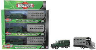 Teamsterz Terénní auto s přívěsem na převážení zví