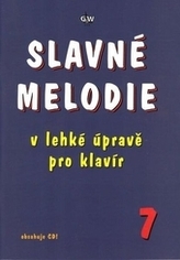 Slavné melodie v lehké úpravě pro klavír 7. díl + CD