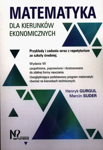 Matematyka dla kierunków ekonomicznych