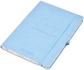 Kalendarz Szkolny 2021/2022 B6 Tyg. Salsa turkus