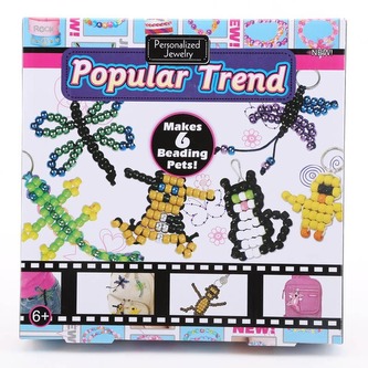 Sada na výrobu náramků - rokajové korálky