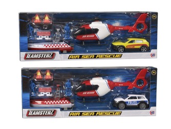 Teamsterz záchranný tým s helikoptérou