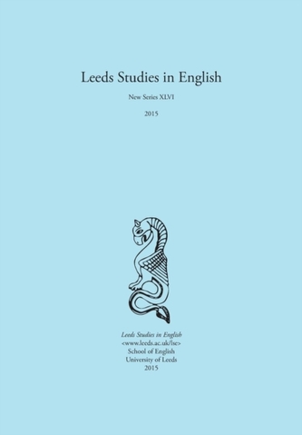 Leeds Studies in English 2015