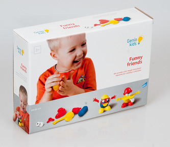 Modelína - kreativní sada Veselí kamarádi