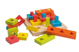 Dřevěné 3D pozzle + vkládačka