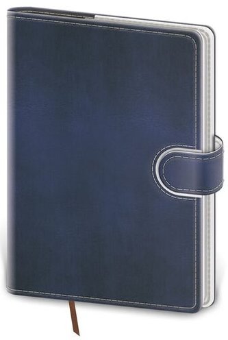 Diář 2022 Flip - modro/bílý, týdenní, A5