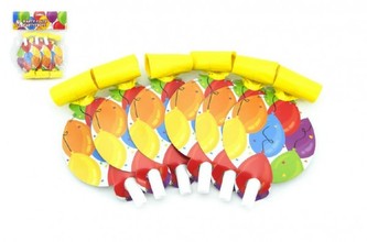 Frkačky 6ks papír v sáčku 18x22cm karneval