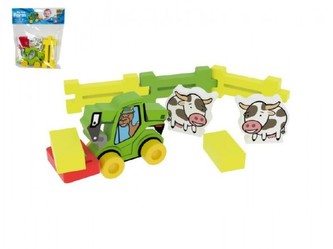 Moje první farma pěna 9ks v sáčku 20x21x5cm 0+