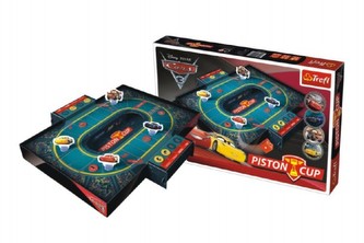 Piston Cup Auta/Cars 3 Disney společenská hra v krabici 39x27x4cm