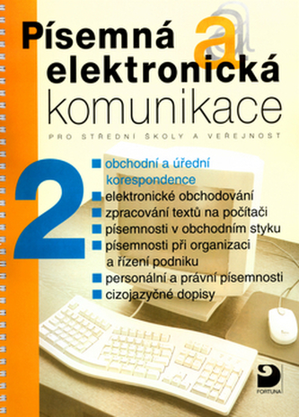Písemná a elektronická komunikace 2 - Náhled učebnice