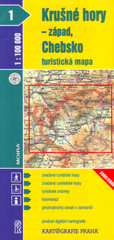 Krušné hory - západ, Chebsko 1:100 000