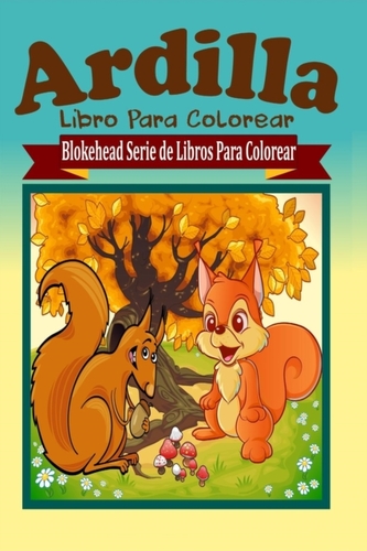 Ardilla Libro Para Colorear