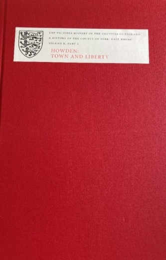 A History of the County of York: East Riding